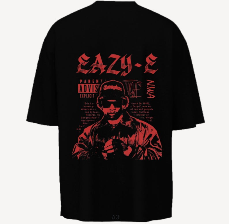 Savage Oversized Black Tee – Fearless Streetwear Edition